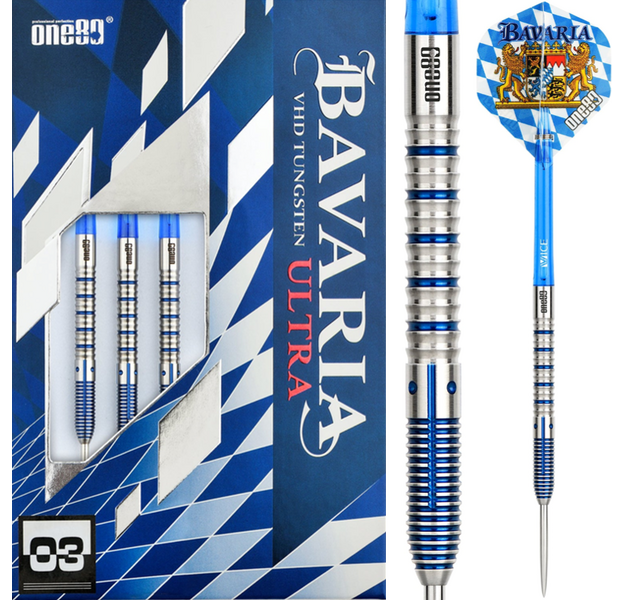 One80 - Bavaria Ultra 03 - Steeldarts, Gewicht: 23