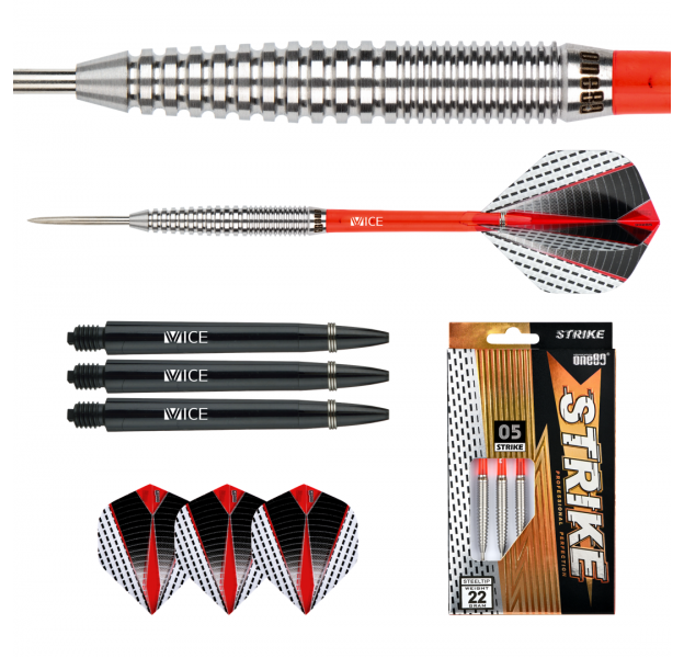 One80 - Strike 05 - Steeldarts, Gewicht: 24, 7 image