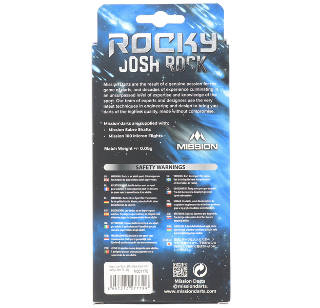 Josh Rock Steeldart, 95% Tungsten, 24 Gramm, 9 image