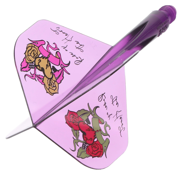 Condor AXE, lila-transparent, Rose of the Heart, Gr. S, Standard, 21,5mm, 3 image