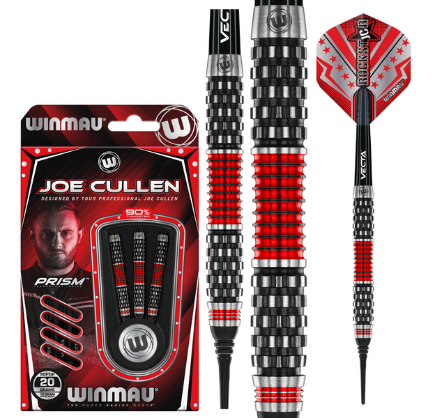 Winmau Joe Cullen Rockstar Series RS 1.0 90% Tungsten Softdarts