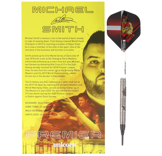 Michael Smith Softdart, Unicorn, Bully Boy, Maestro Premier, 21 Gramm, 7 image