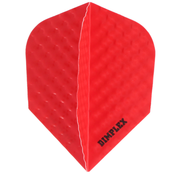 Dimplex Dart Flights, Standard Ausführung rot, 3 Stück, 4 image