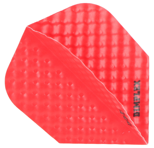 Dimplex Dart Flights, Standard Ausführung rot, 3 Stück, 2 image