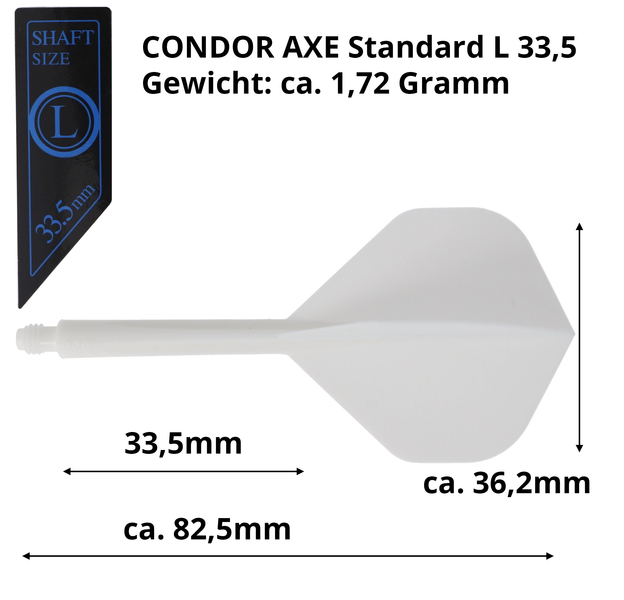 Condor AXE, weiß, Gr. L, Standard, 33,5mm, 6 image