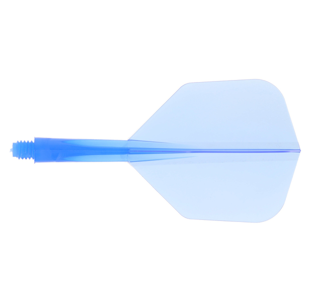 Dartflight Zero Stress, Small S, short, transparent Blau, 21,5mm, 4 image