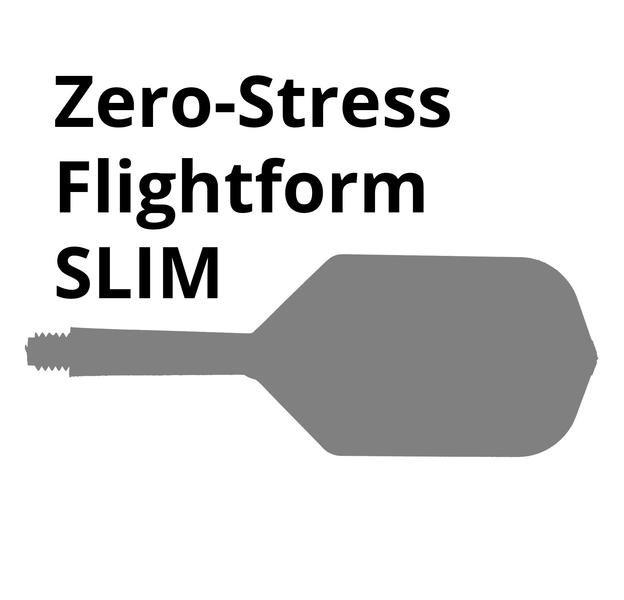Dartflight Zero-Stress, Slim S, short, transparent, 21,5mm, 7 image