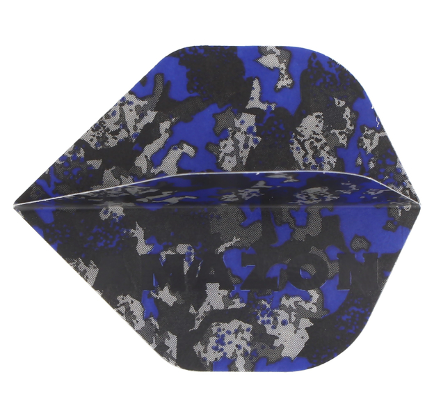 Dart Flights Camouflage blau Standard No.2, 44x36mm, 4 image