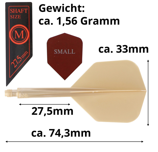 Condor AXE, Metallic Champagne Gold, Gr. M, Small, 27.5mm, 6 image