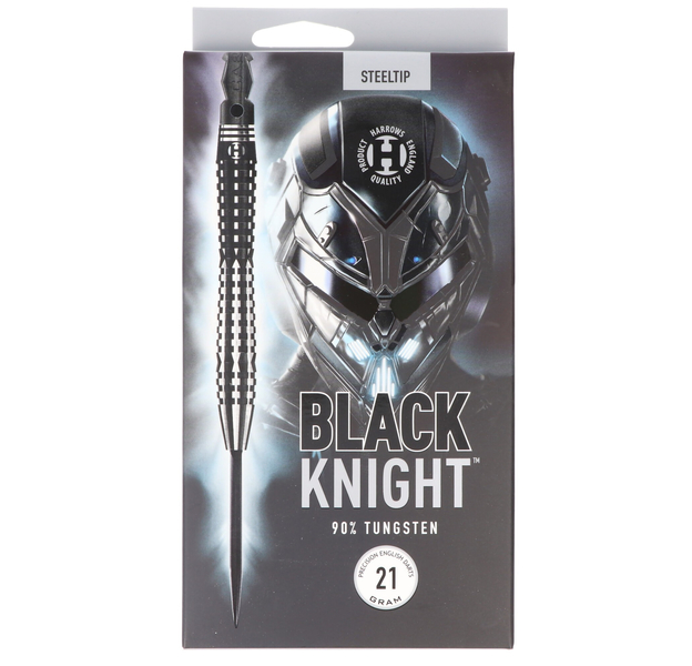 Black Knight, Steeldart, Schwarz & Silber, 90% Tungsten, 21 Gramm, 7 image