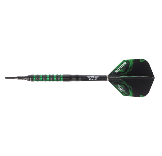 Bull's Smoke Green, Softdart, 90% Tungsten, 18 Gramm, 7 image