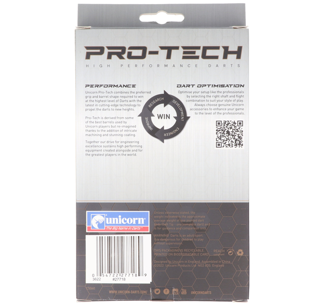 Pro-Tech Style 5 Steel Darts, 90% Tungsten, 25 Gramm, 8 image