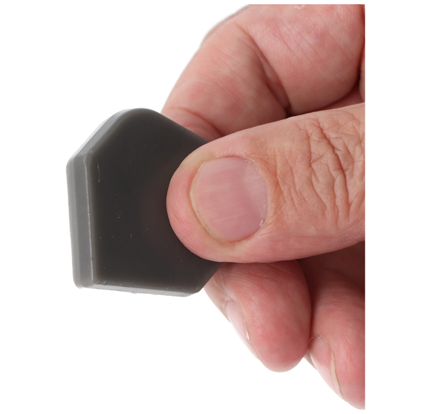 Finger Grip Wachs für Dart, Flightform, grau, 1 Stück, 4 image
