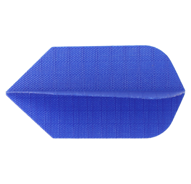 Nylonflight Slim blau, Dartflight Stoff, 3 Stück, 4 image
