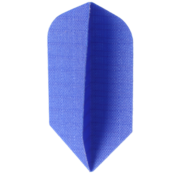 Nylonflight Slim blau, Dartflight Stoff, 3 Stück, 3 image