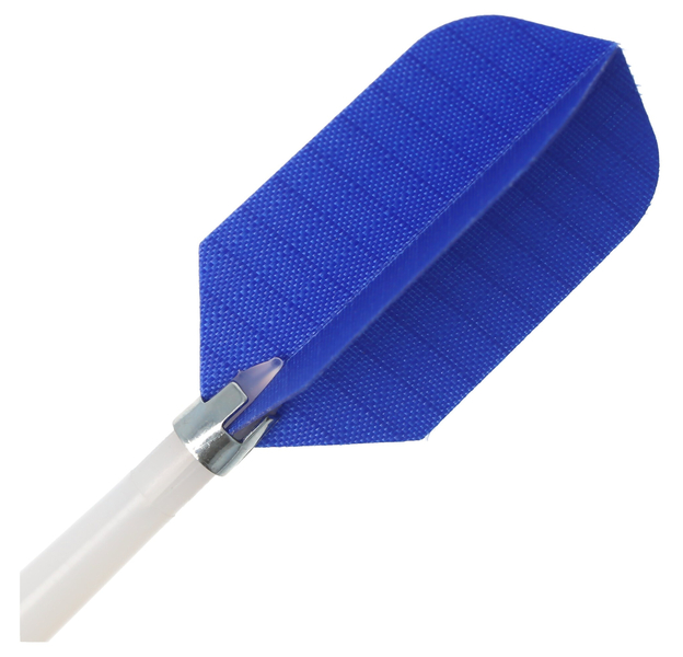 Nylonflight Slim blau, Dartflight Stoff, 3 Stück, 5 image