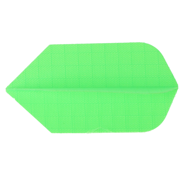 Nylonflight Slim neon grün, Dartflight Stoff, 3 Stück, 3 image