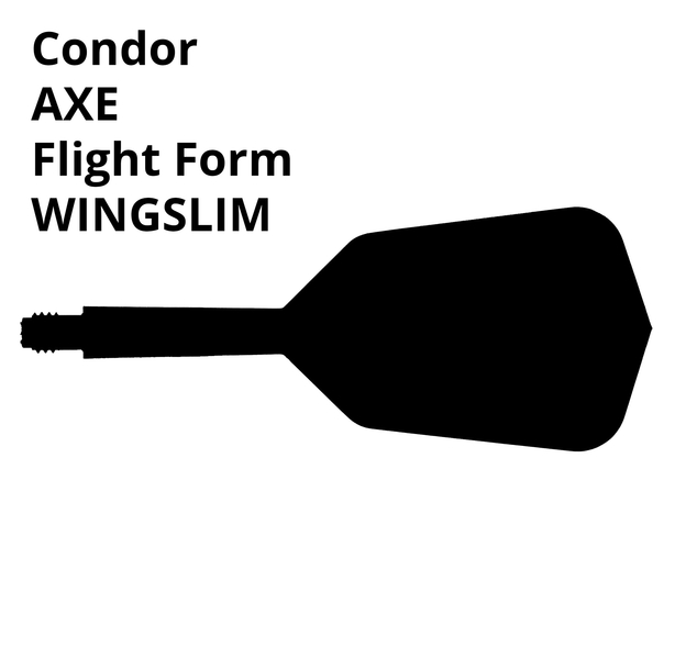 Condor AXE Wingslim M Flight schwarz, 27.5mm, 9 image