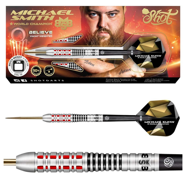 Michael Smith 2023 Steeldart, World Champion, Believe, 25 Gramm, 9 image