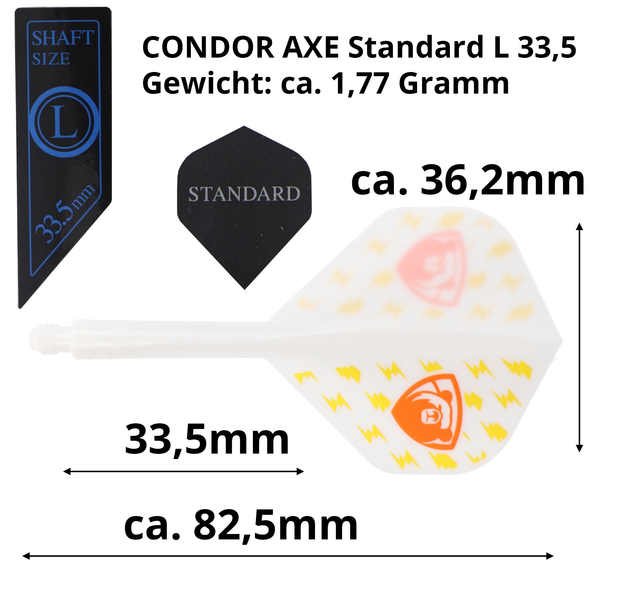 Condor AXE, weiß, Thunderbolt Bear, Gr. M, Standard, 27,5mm, 6 image
