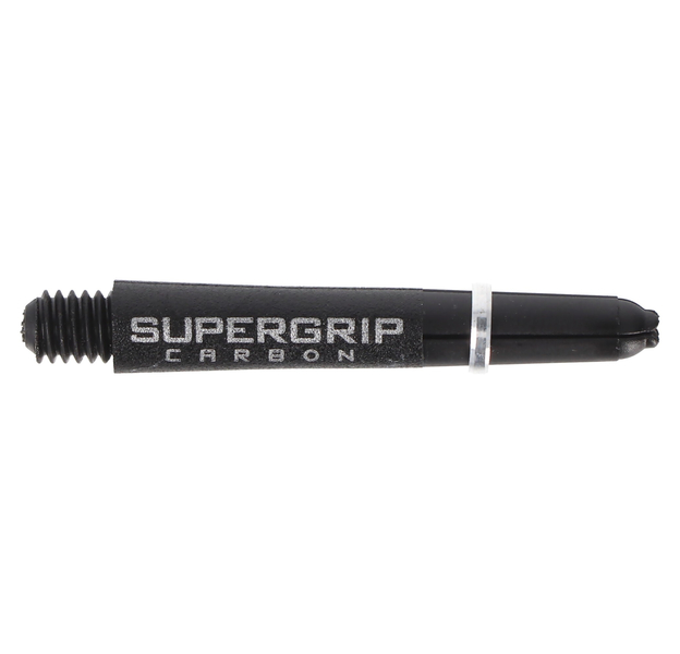 Supergrip Carbon Dart Shaft short, schwarz, silber, 5 image