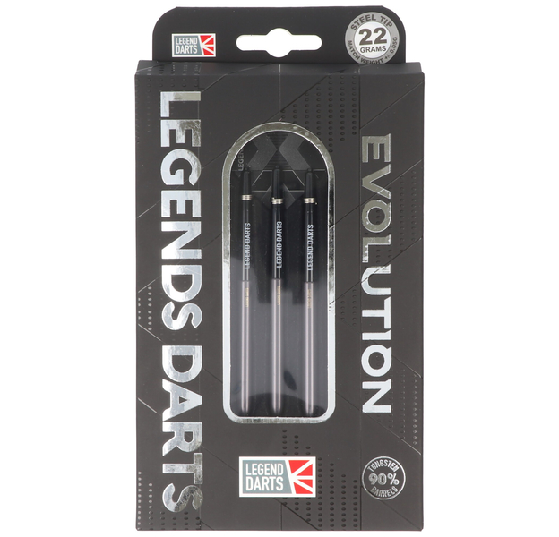 Legends Darts, Steeldart, Evolution Series, B06. schwarz, 24 Gramm, 6 image