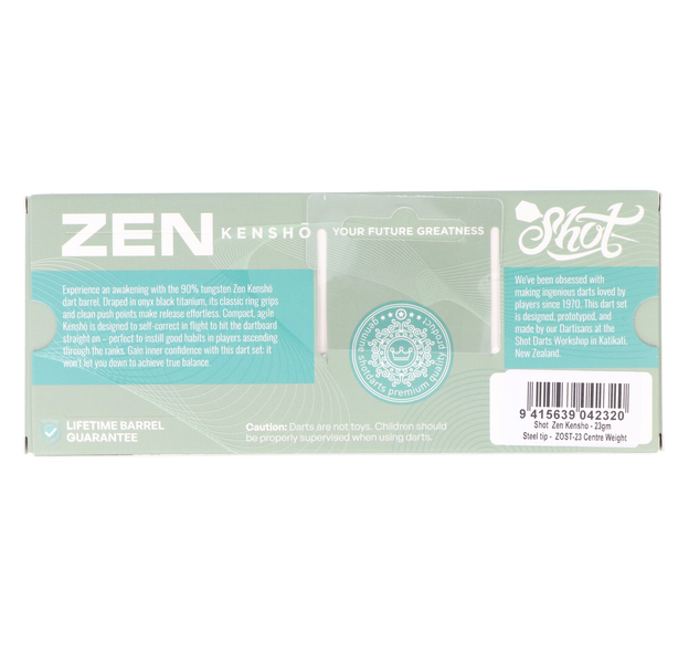 Shot Zen Steeldart Kensho, 90% Tungsten, 22 Gramm, 7 image