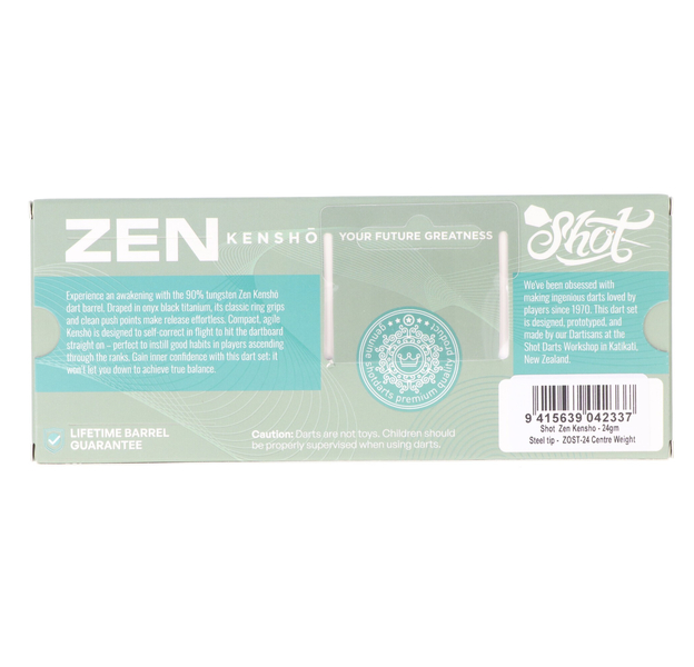 Shot Zen Steeldart Kensho, 90% Tungsten, 24 Gramm, 8 image