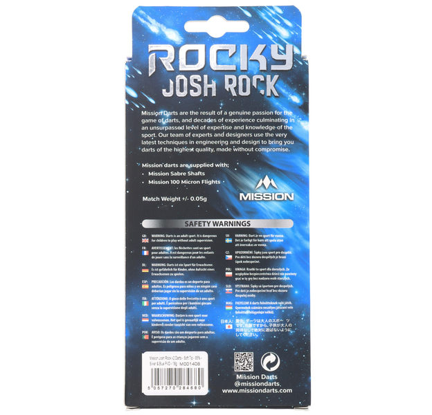 Josh Rock V2 Softdart komplett Set, 95%, 18 Gramm, 9 image