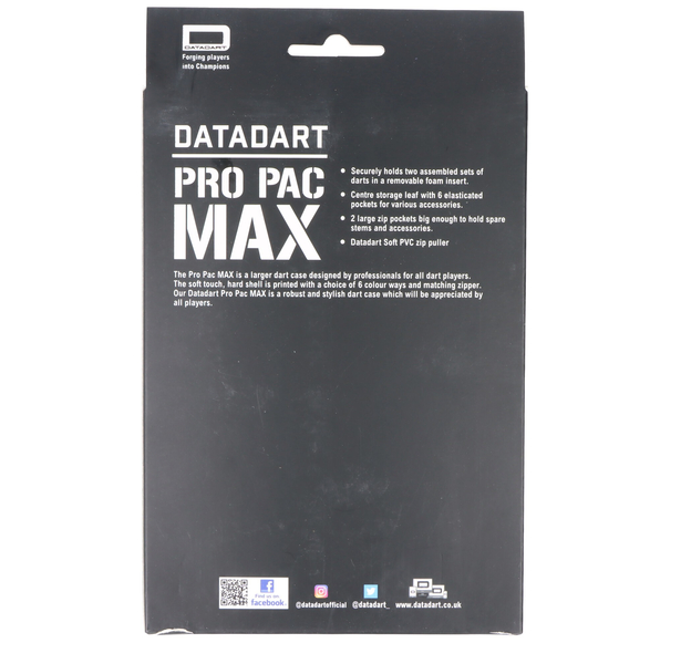 Datadart Dartcase Darttasche MAX, schwarz-pink, 10 image
