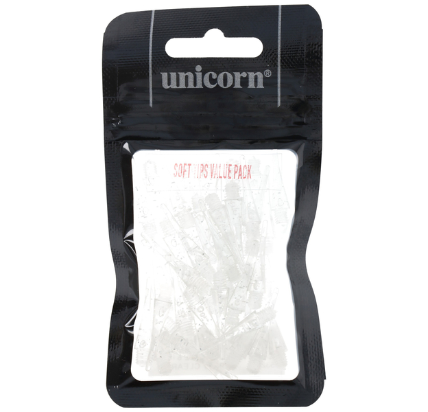 Unicorn SIGMA Soft-Dartspitzen 2BA,transparent mit Glitzer, 50 Stück, 7 image