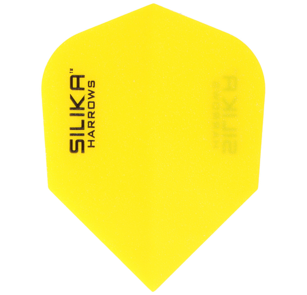Harrows Silika Dartflight, Kristall-Beschichtung, Std., No6, gelb, 4 image