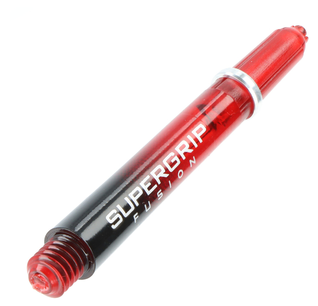 Supergrip Fusion Dart Shaft schwarz rot, midi, 2 image