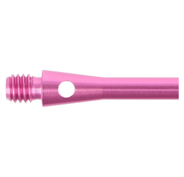 Aluminium Dart Shaft Pink, Short, 3 Stück, 5 image