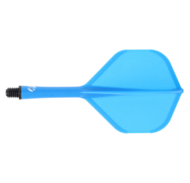 Shot Dart Flight und Shaft, Standard, blau, in Between, 25,2mm, 4 image