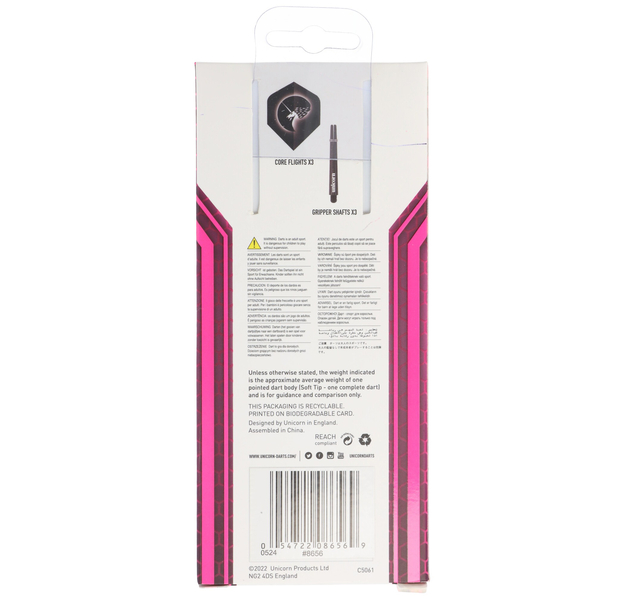 Steeldart Core Plus Pink, 22 Gramm, 7 image