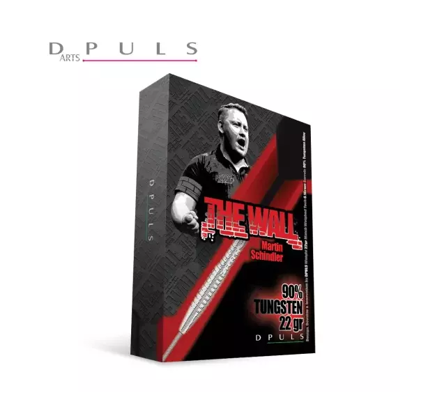 Dpuls The Wall by Martin Schindler Steeldart Set 90% Tungsten, Gewicht: 23, 4 image