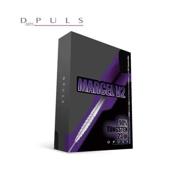 Dpuls Marcel Steeldart Set V2 90% Tungsten 23g, 4 image