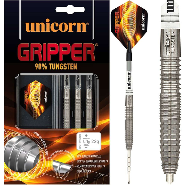 Unicorn Gripper 2 Steeldarts, Gewicht: 22