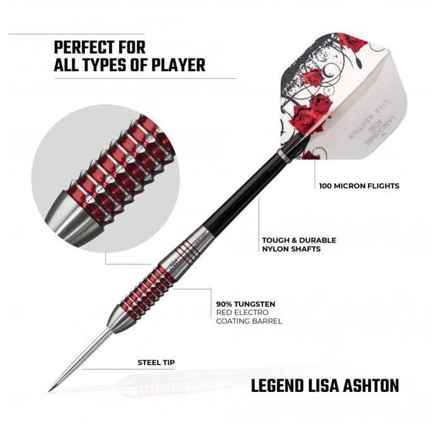 Legends Darts Lisa Ashton Steeldarts, Gewicht: 26, 4 image