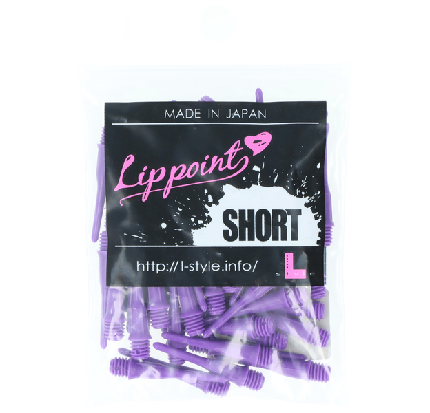 L-Style Lippoint Short lila Dartspitzen, 50 Stück, 7 image