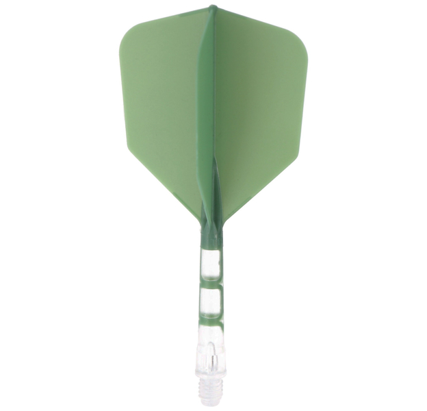  Cuesoul integrierte Dart Flights AK7, Standard M, grün transparent , 7 image