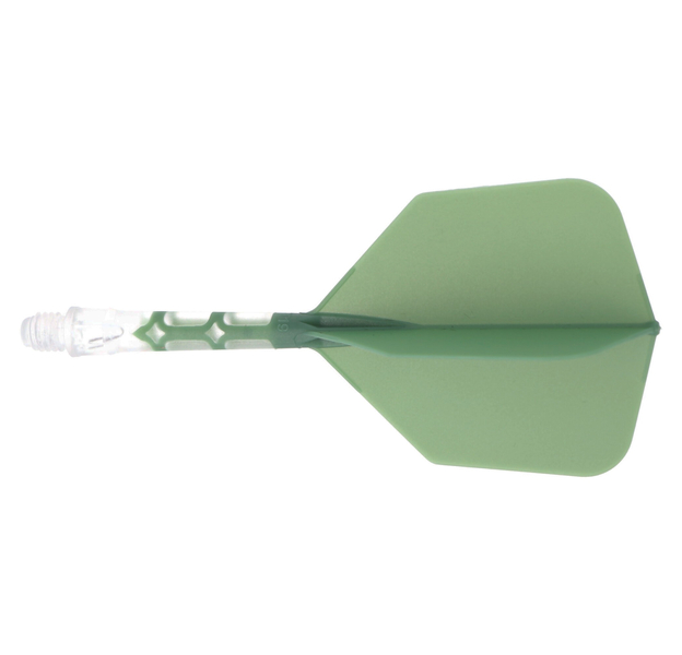  Cuesoul integrierte Dart Flights AK7, Standard M, grün transparent , 6 image