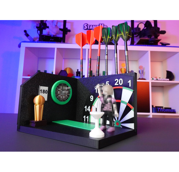 Diorama für einen Spielzeugdartspieler einer bekannten Marke, 2 image