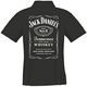 Jack Daniels Soft Feel Dartshirt, Logo Design, schwarz, Gr. L, 3 image