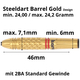 Steeldart Commander Gold, 90% Tungsten, 24 Gramm, 8 image