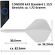 Condor AXE, weiß, Gr. L, Standard, 33,5mm, 6 image